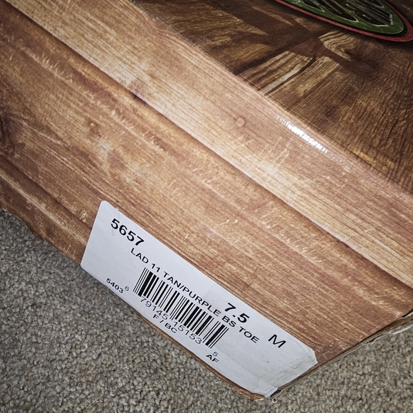 Laredo Purple and Brown Women's Western Boots - Picture 12 of 14